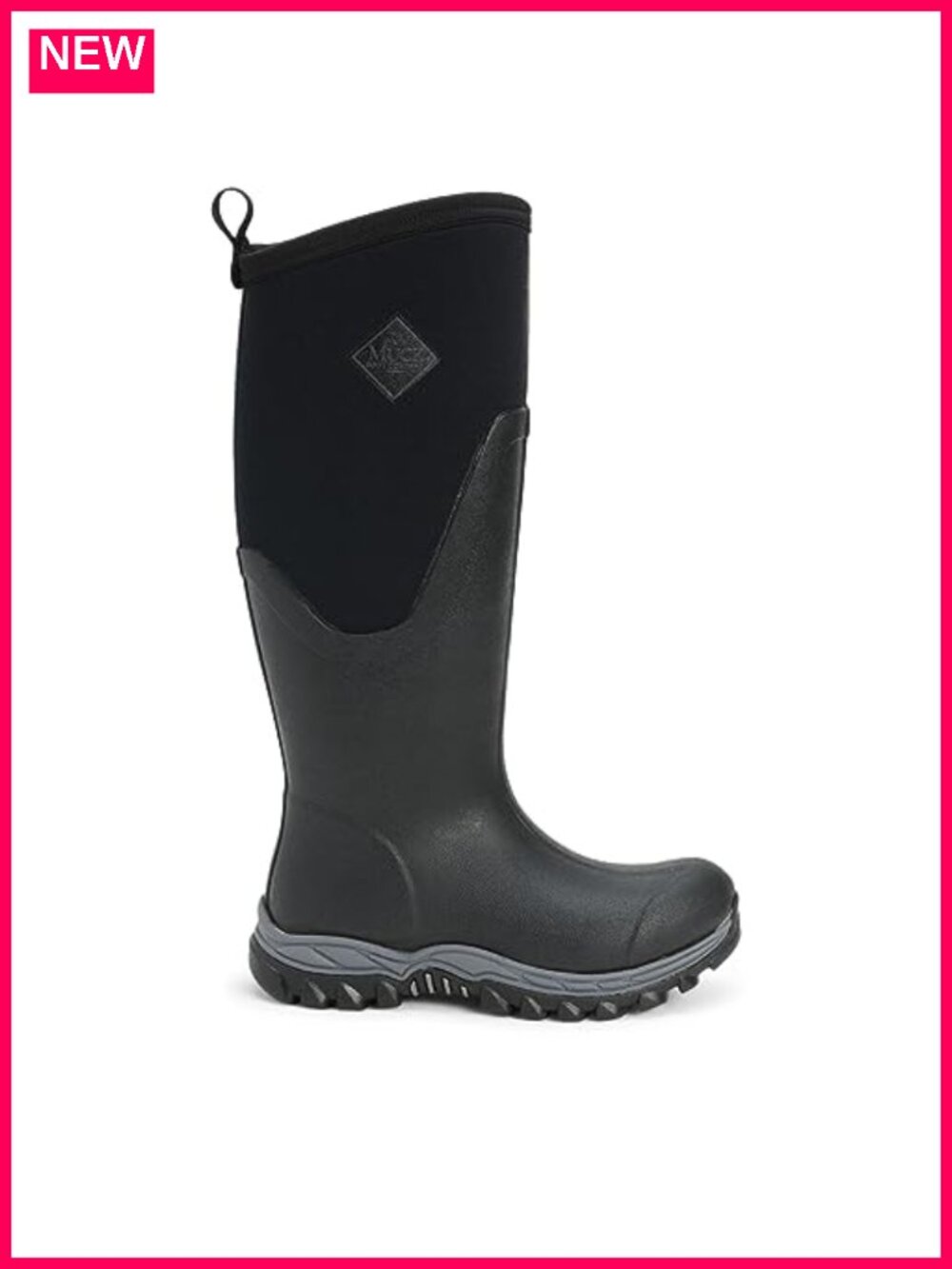 Waterproof Neoprene Tall Winter Boot - Fleece Lined Knee-High Snow Boot